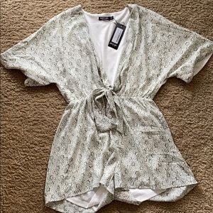 Nasty Gal Romper NWT